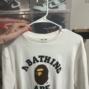 A Bathing Ape White tee